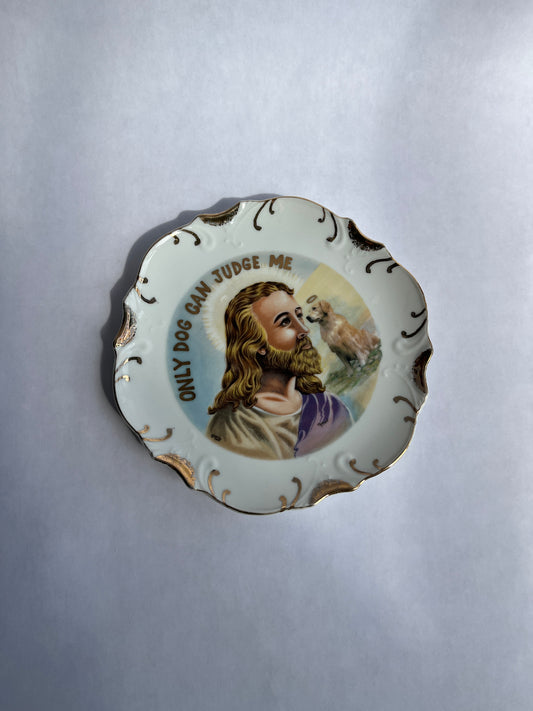 Thrifted Gold: Only Dog Can Judge Me