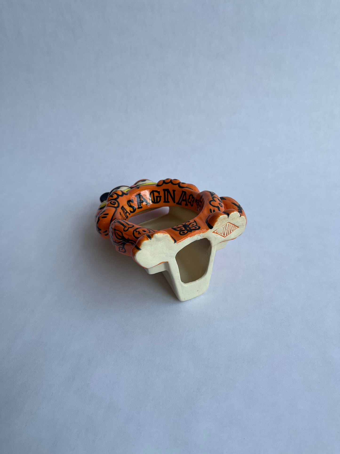 Tattooed Bootleg Garf Frame (Knuckle Tats) -RTS