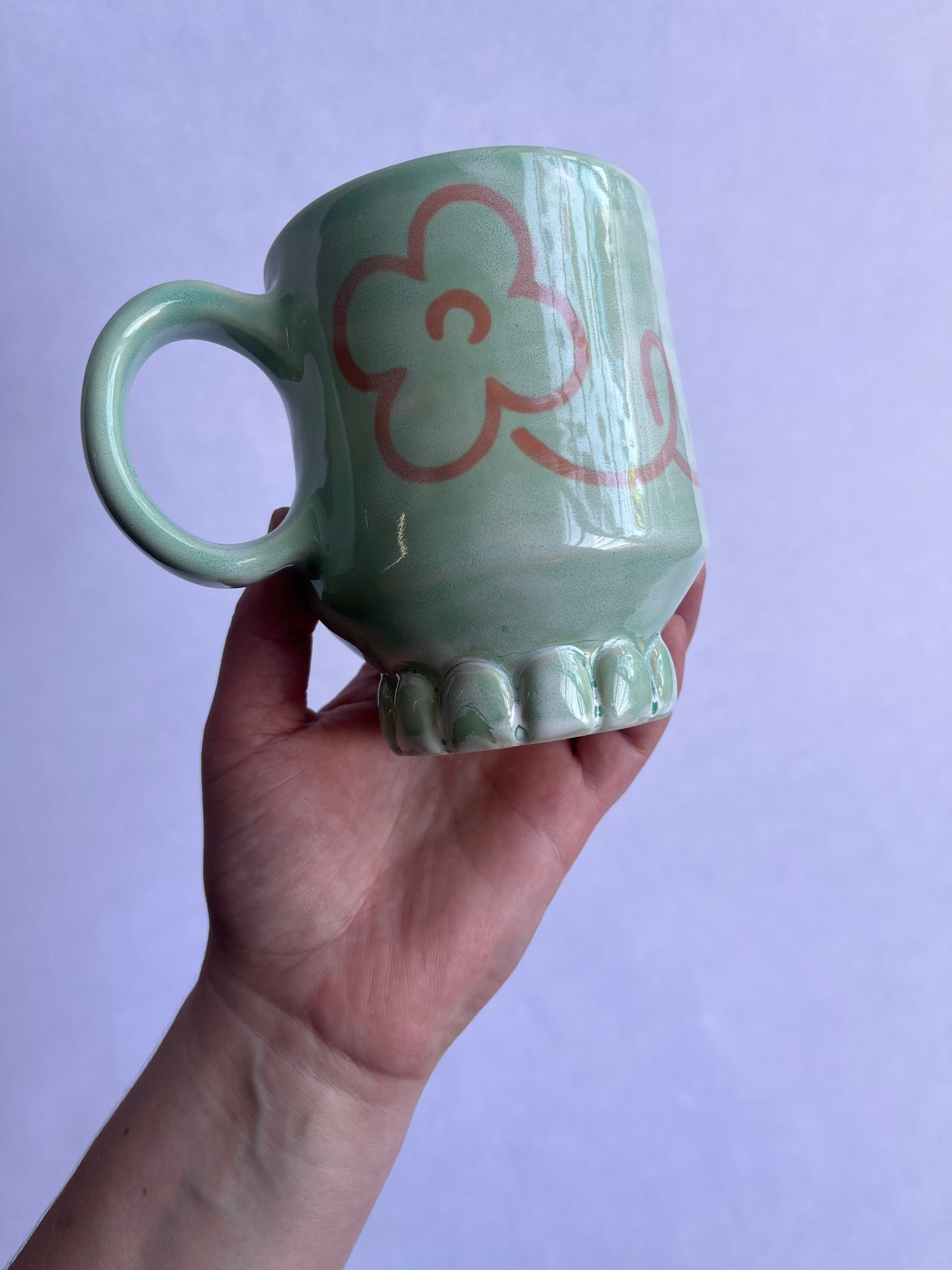 SECONDS SALE: Mint Green Jake Mug