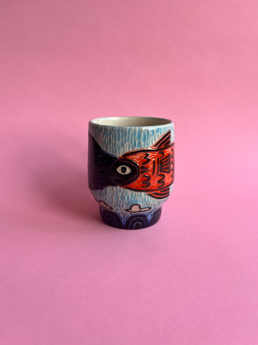 Bird/Fish Venn Diagram (Penland Pots 2025)