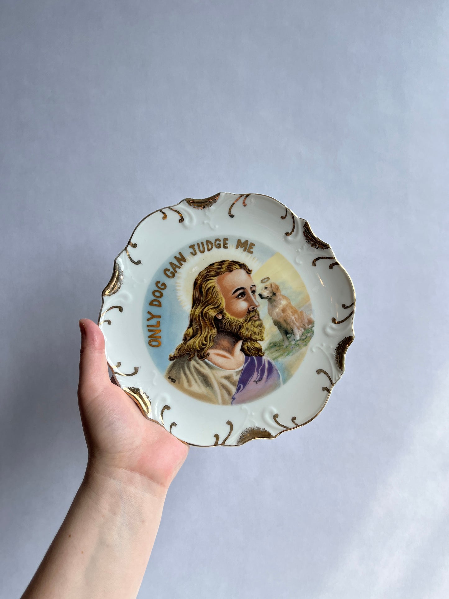 Thrifted Gold: Only Dog Can Judge Me