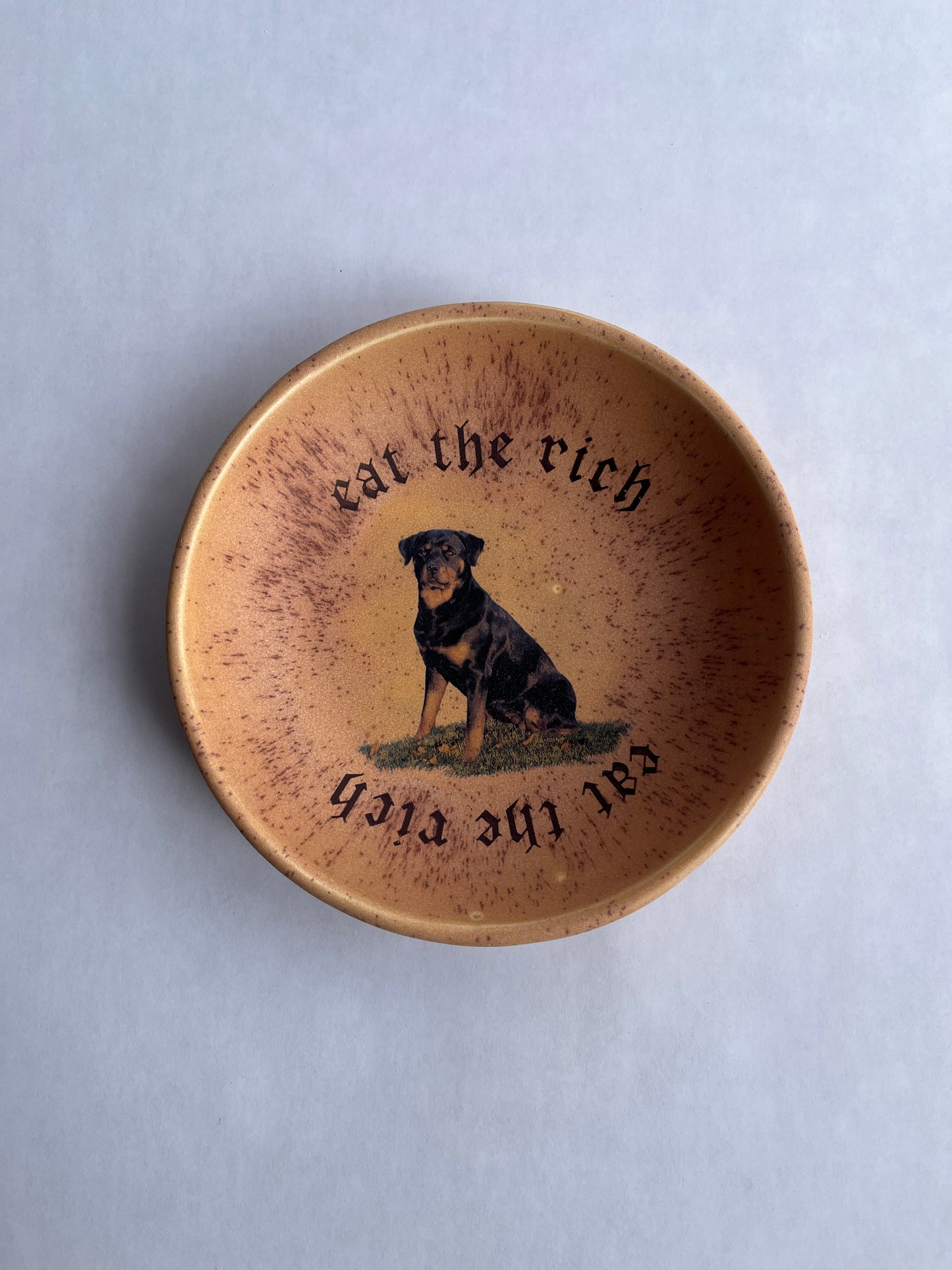 Eat the Rich Boxer Dish
