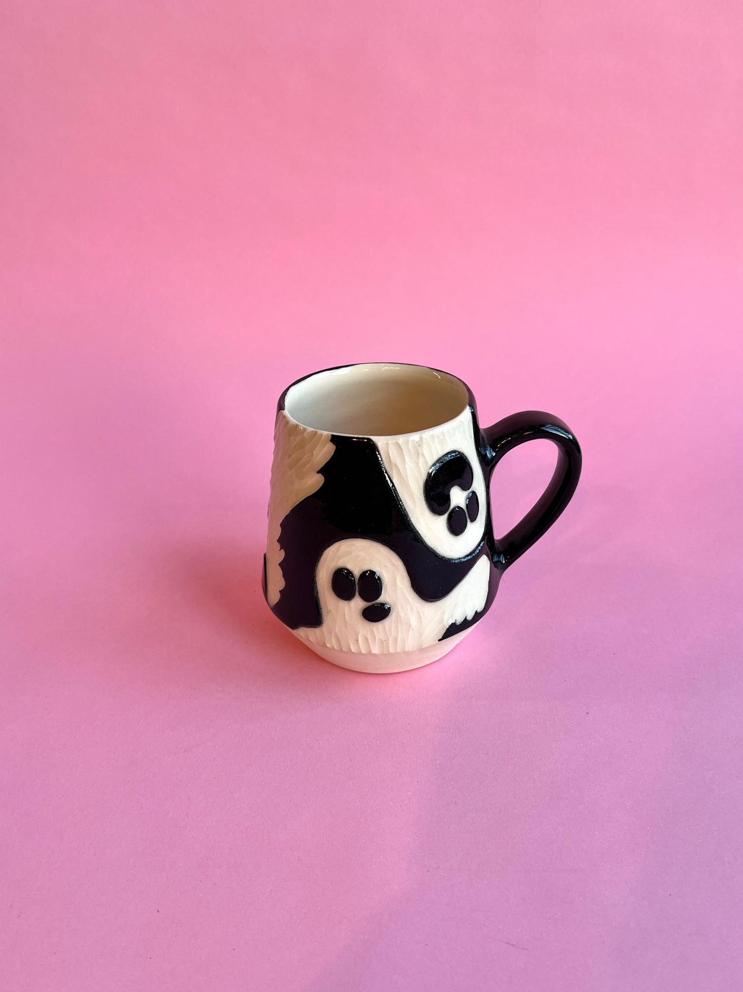 Halloween Update: Carved Ghost Mug