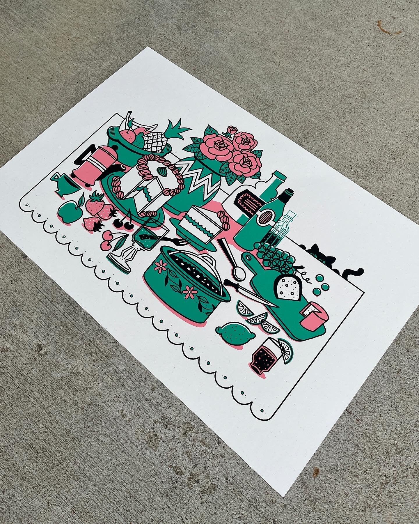 The Potluck Print
