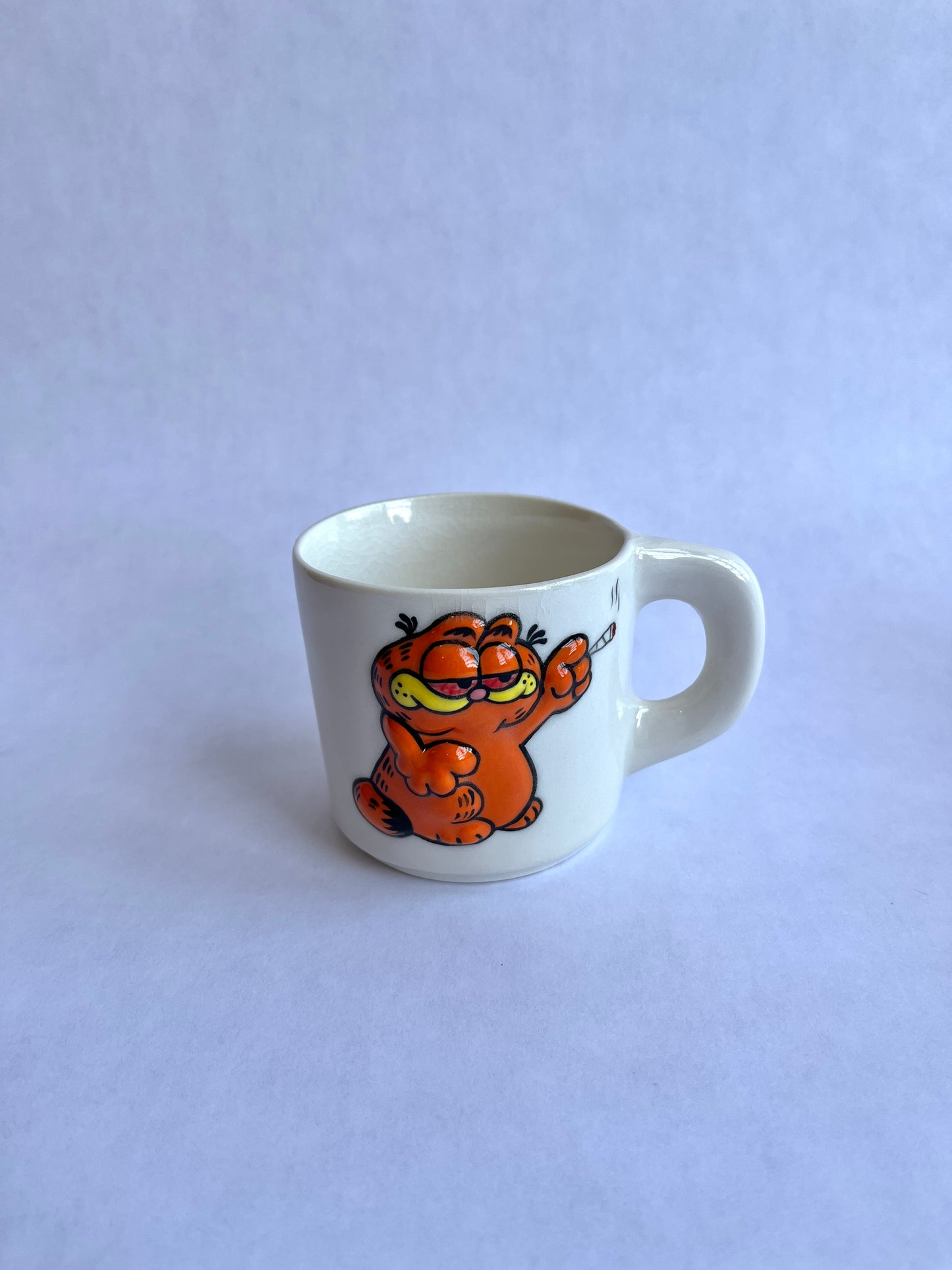 Bootleg Garf mug: Red Eye