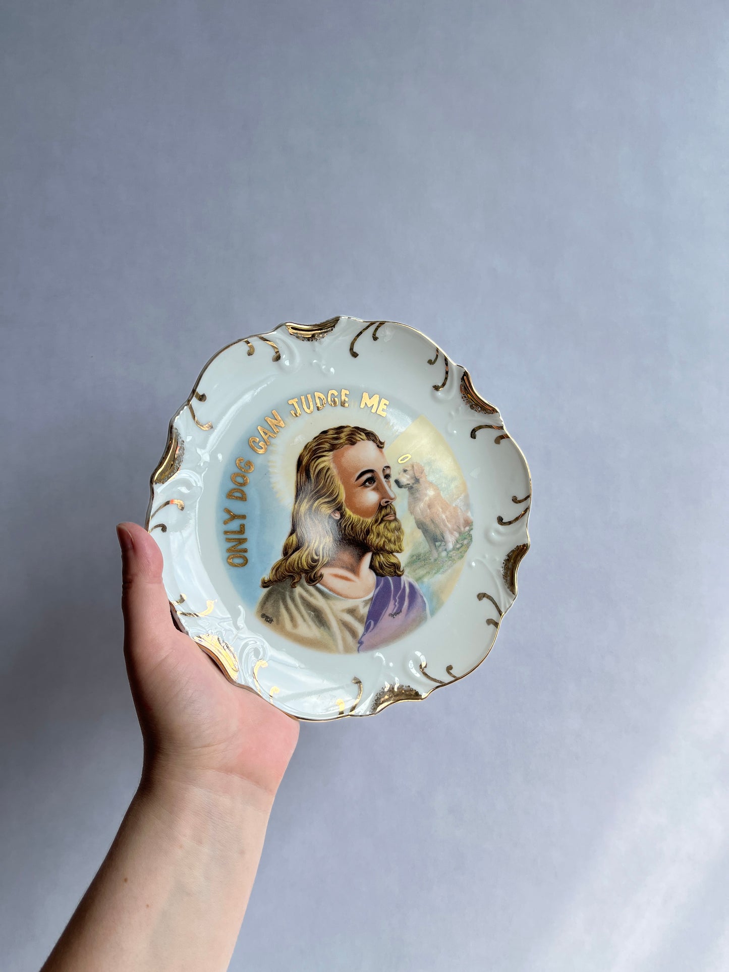 Thrifted Gold: Only Dog Can Judge Me