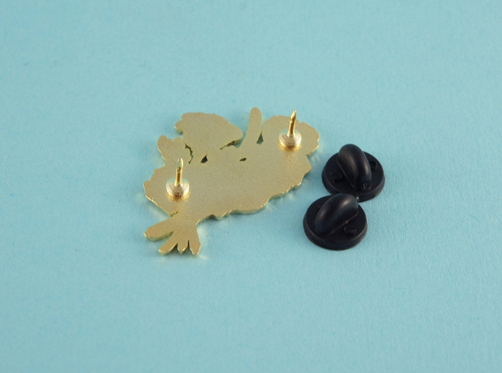 Golden Poppies Enamel Pin