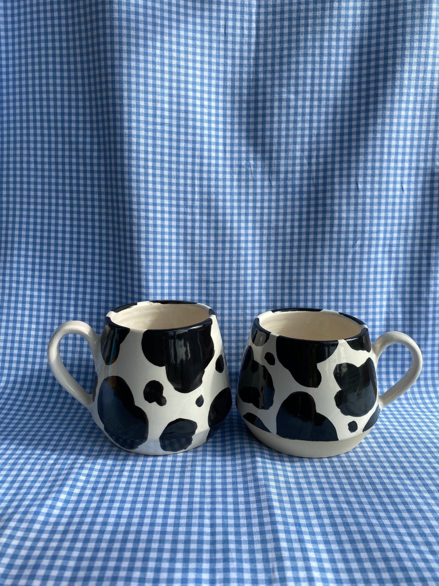 Black and White Cow Mug