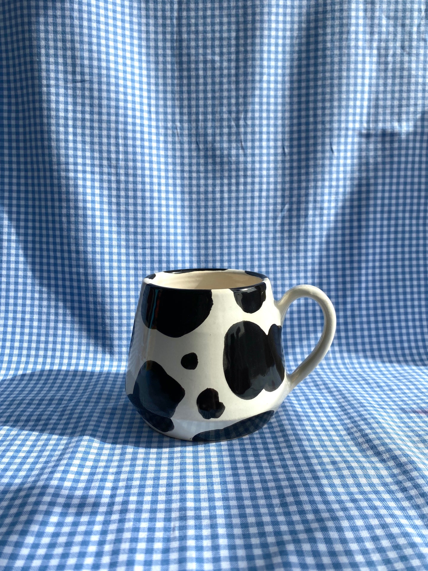 Black and White Cow Mug