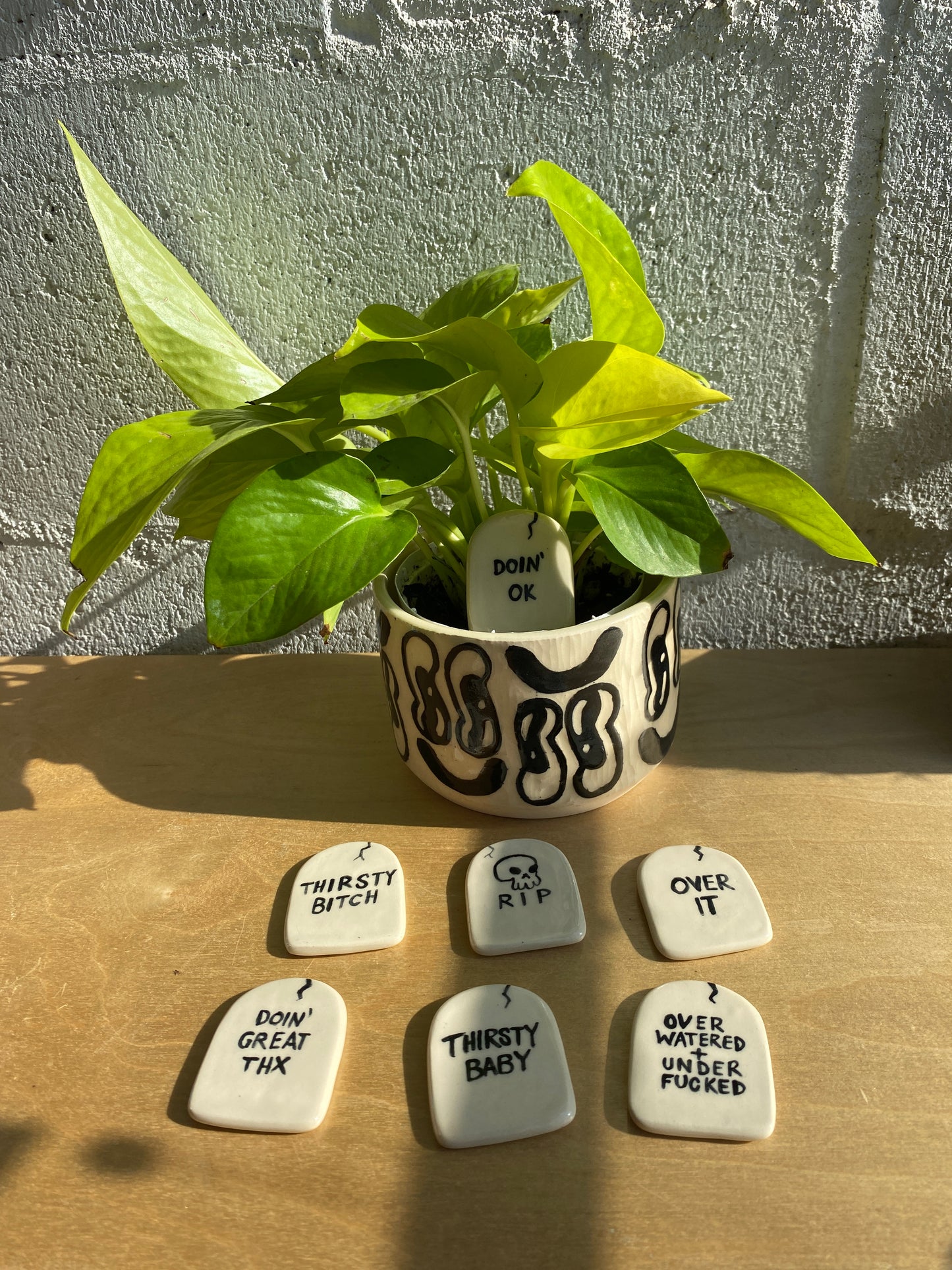 Planter Tombstones