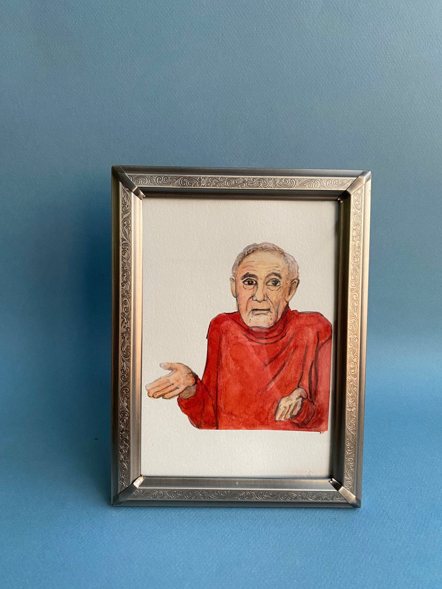 IRL NFT: Guess I’ll Die original watercolor