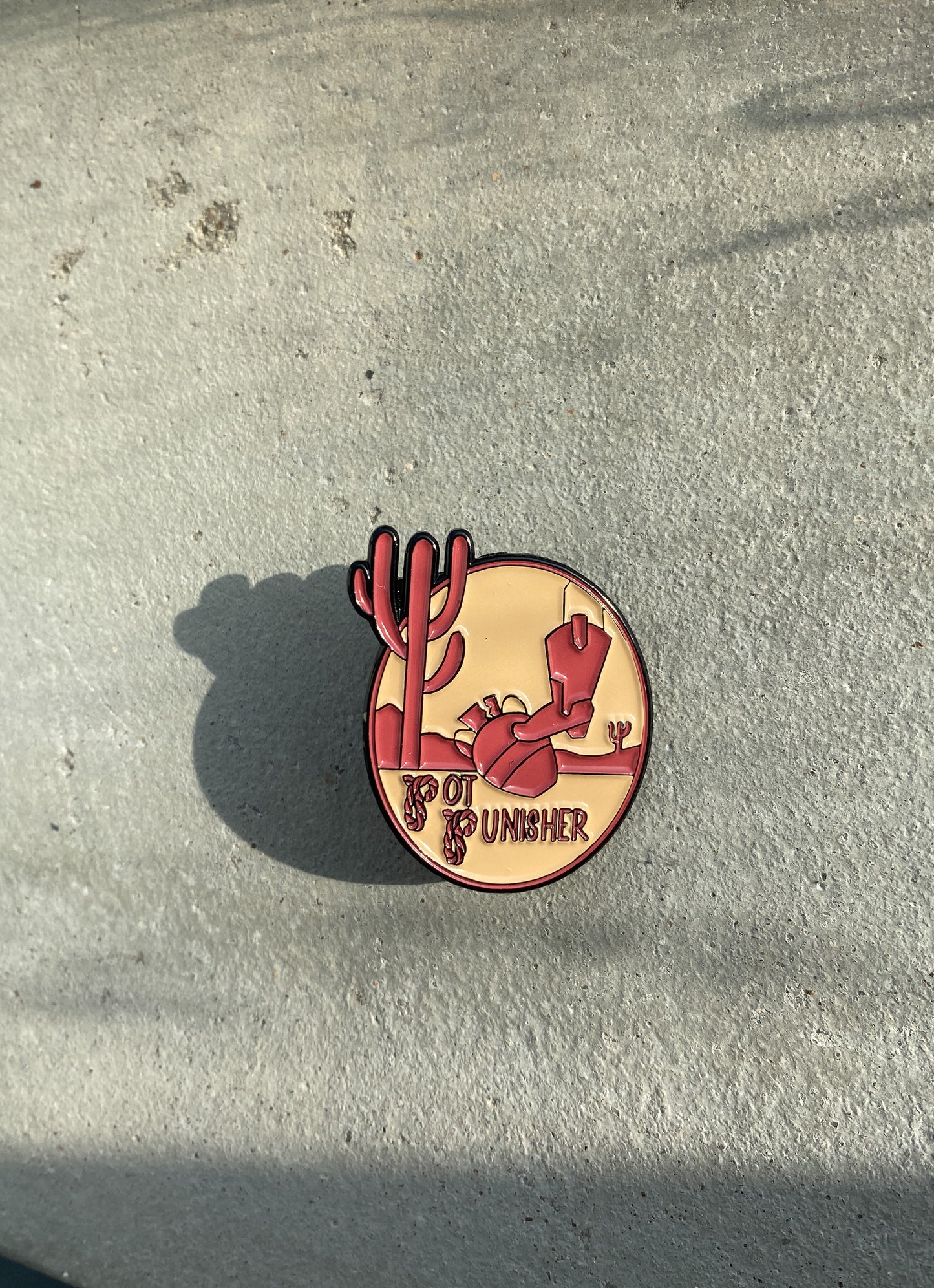 Pot Punisher Enamel Pin