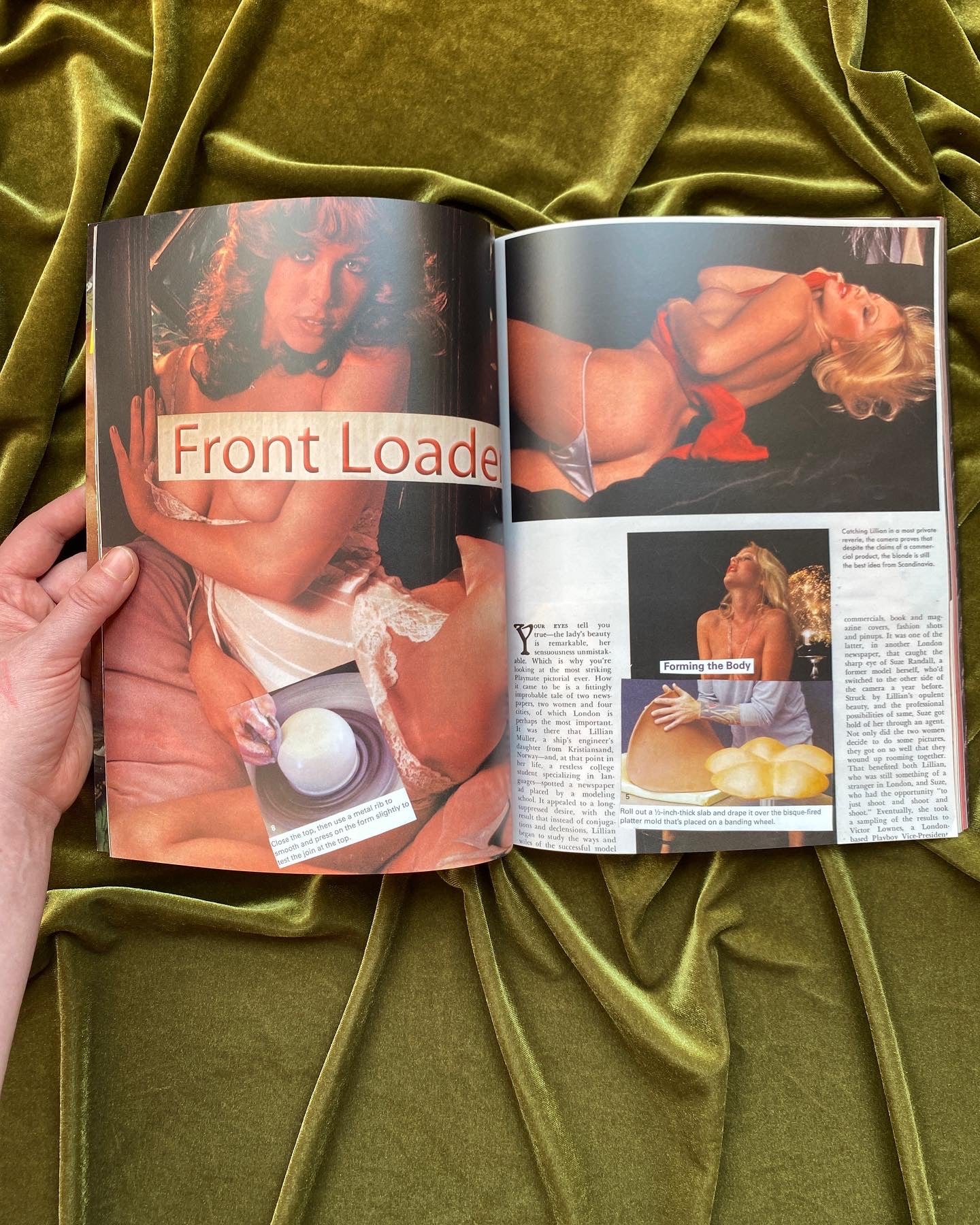 Clay Bodies: a collage zine