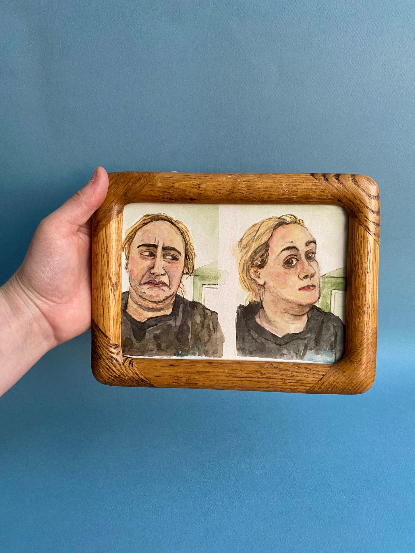 IRL NFT: Kombucha Girl original watercolor