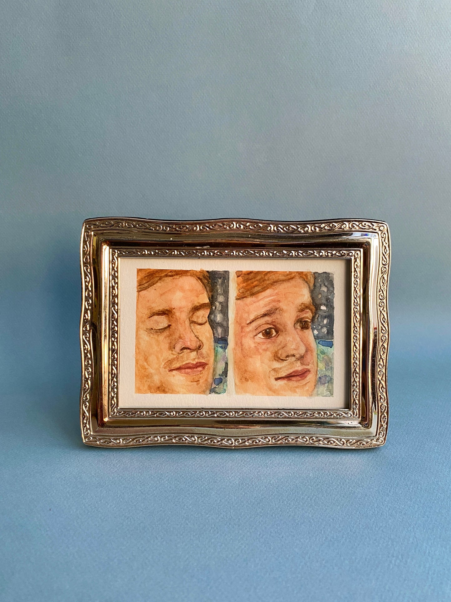 IRL NFT: Blink original watercolor
