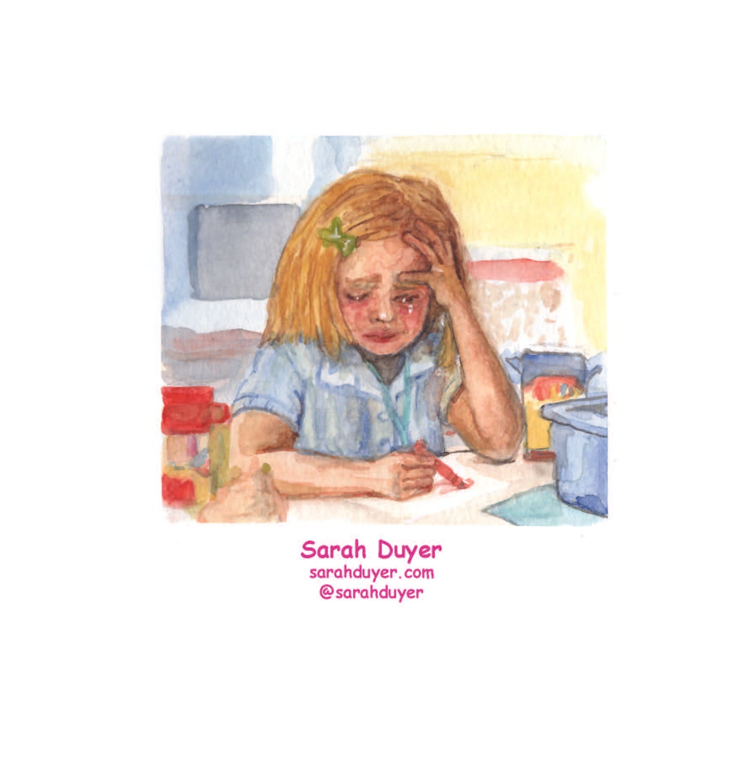 Dumb Watercolor Memes zine
