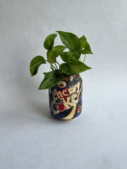 Soda Fired Soda Can: Diet Cherry Coke