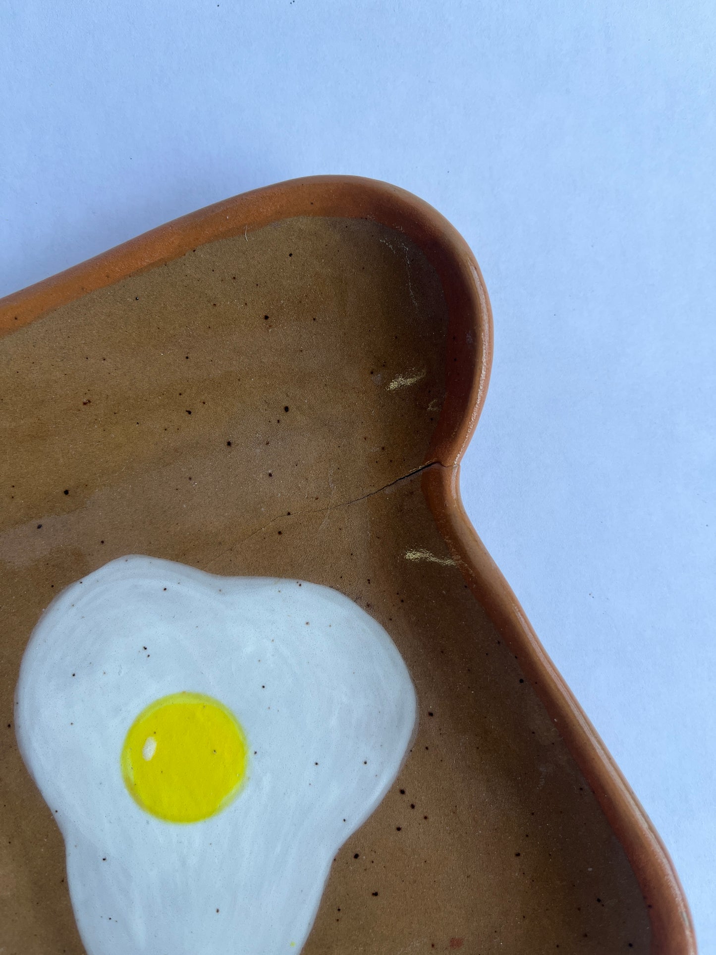 SECONDS SALE: Eggy Toast Plate