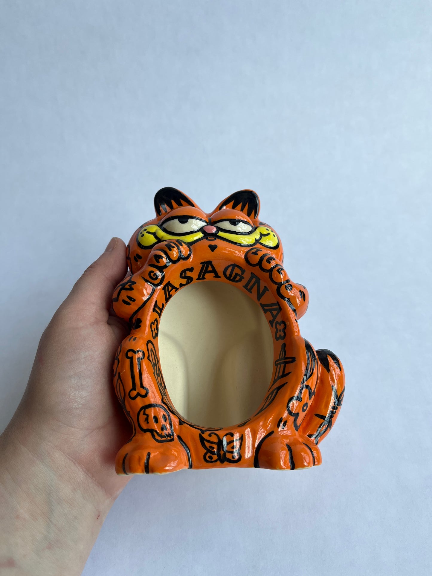 Tattooed Bootleg Garf Frame (Knuckle Tats) -RTS