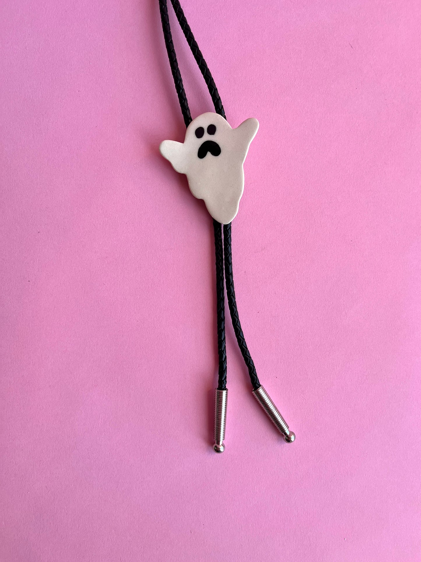 Halloween Update: Ghost Bolo Tie