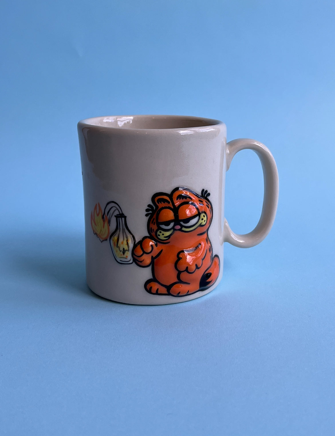 CUSTOM Bootleg Garf tall mug