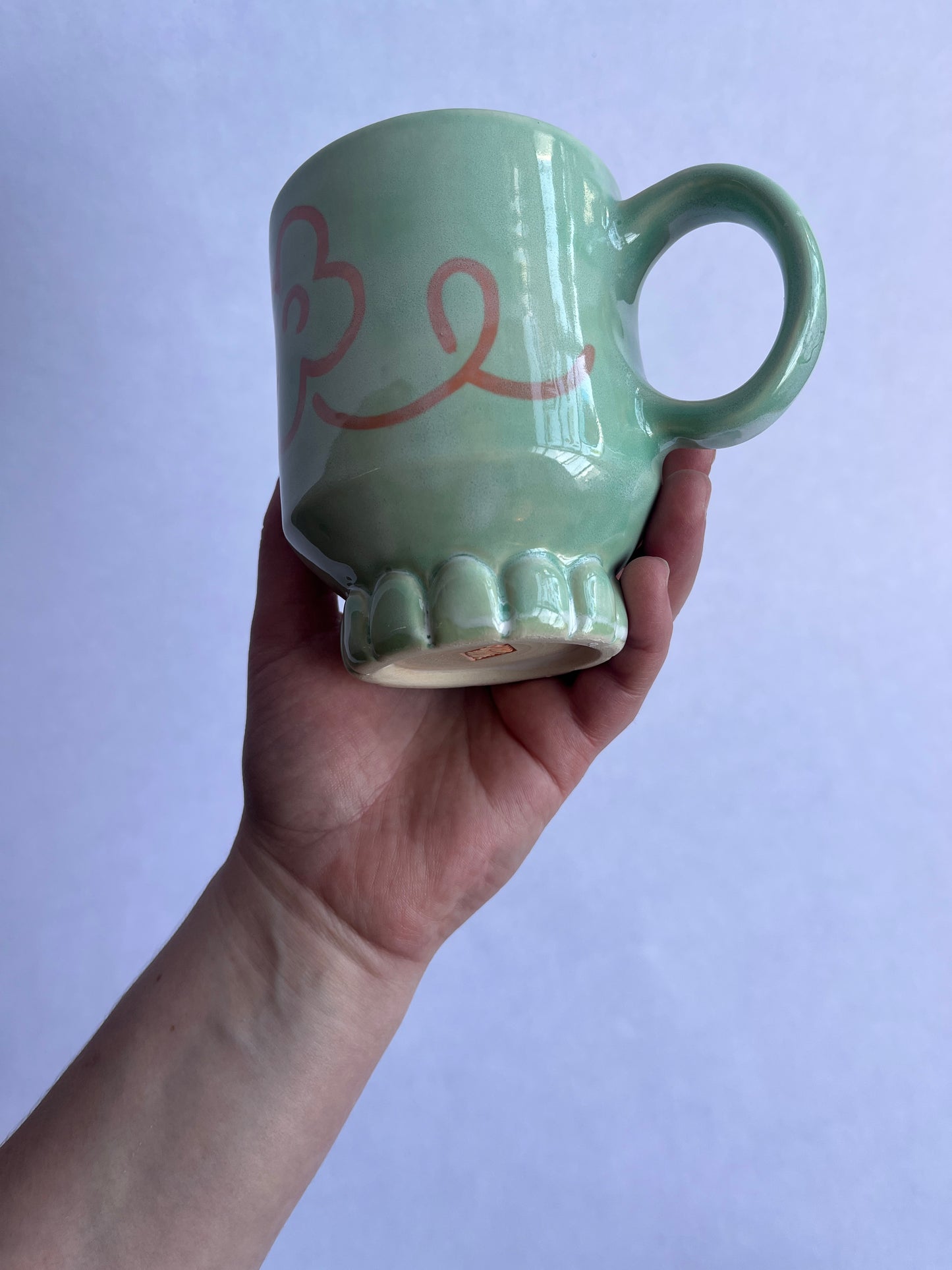 SECONDS SALE: Mint Green Jake Mug