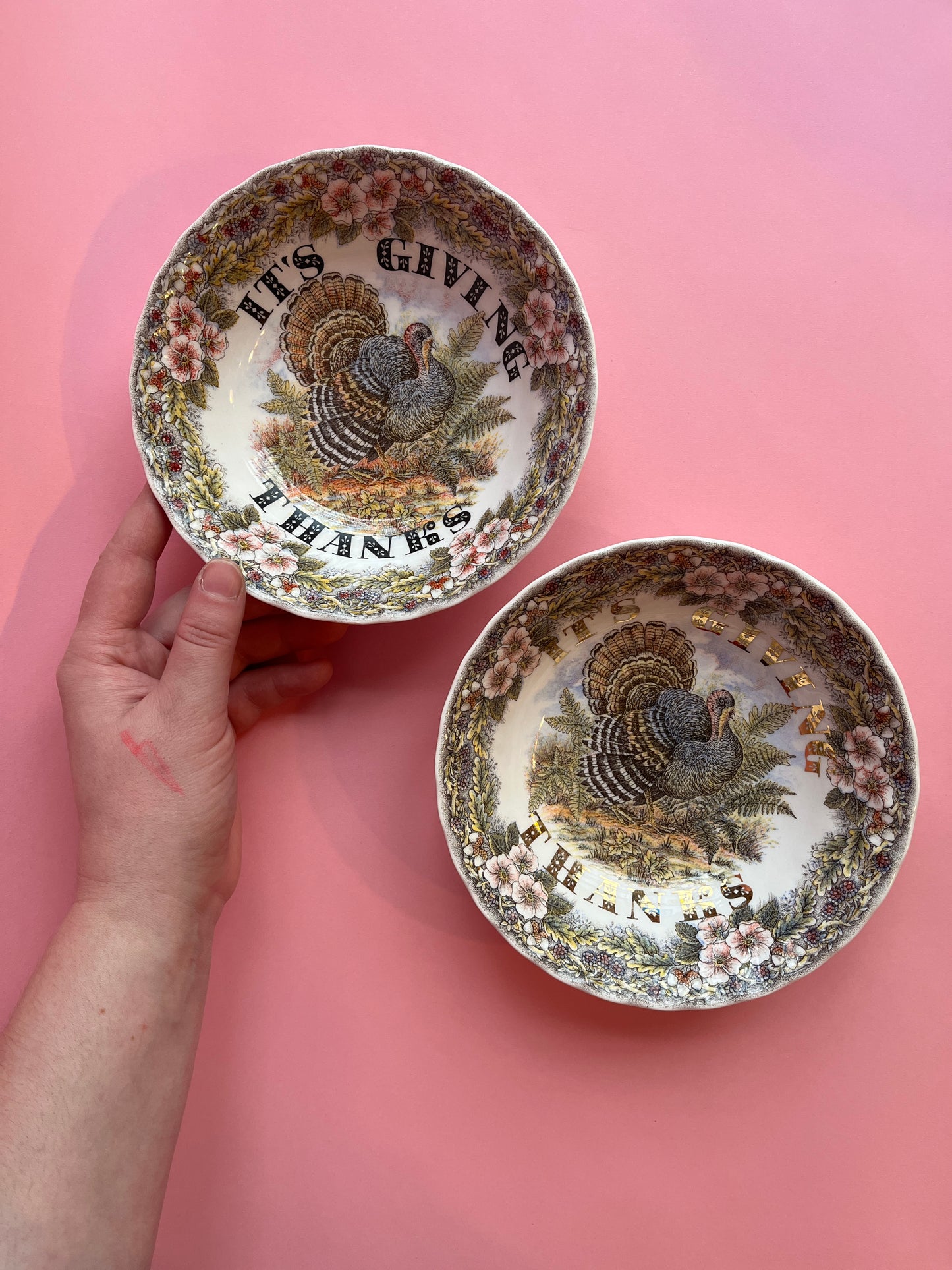 Thrifted Decals: It’s Giving Thanks Bowls