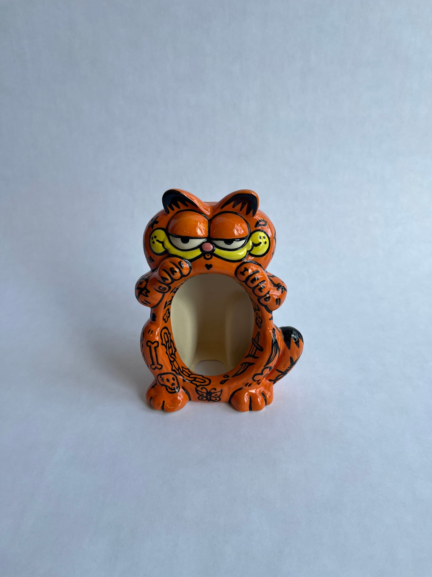 Tattooed Bootleg Garf Frame (Knuckle Tats) -RTS