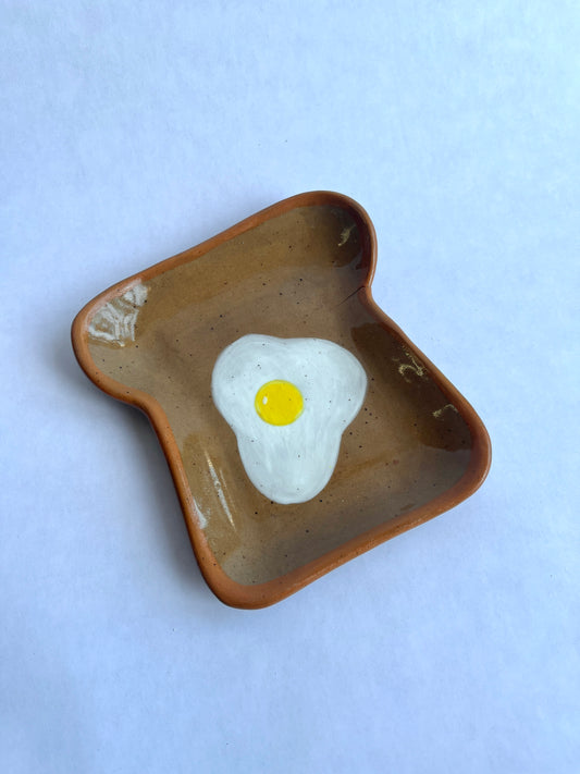 SECONDS SALE: Eggy Toast Plate