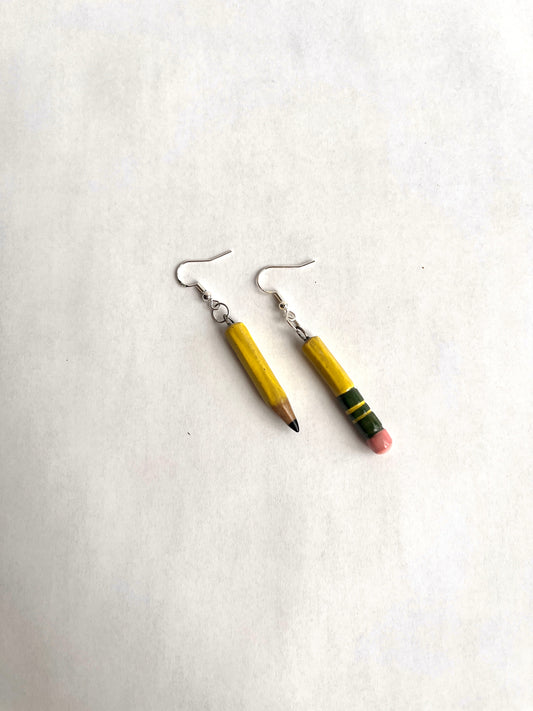 Pencil Pusher Earrings