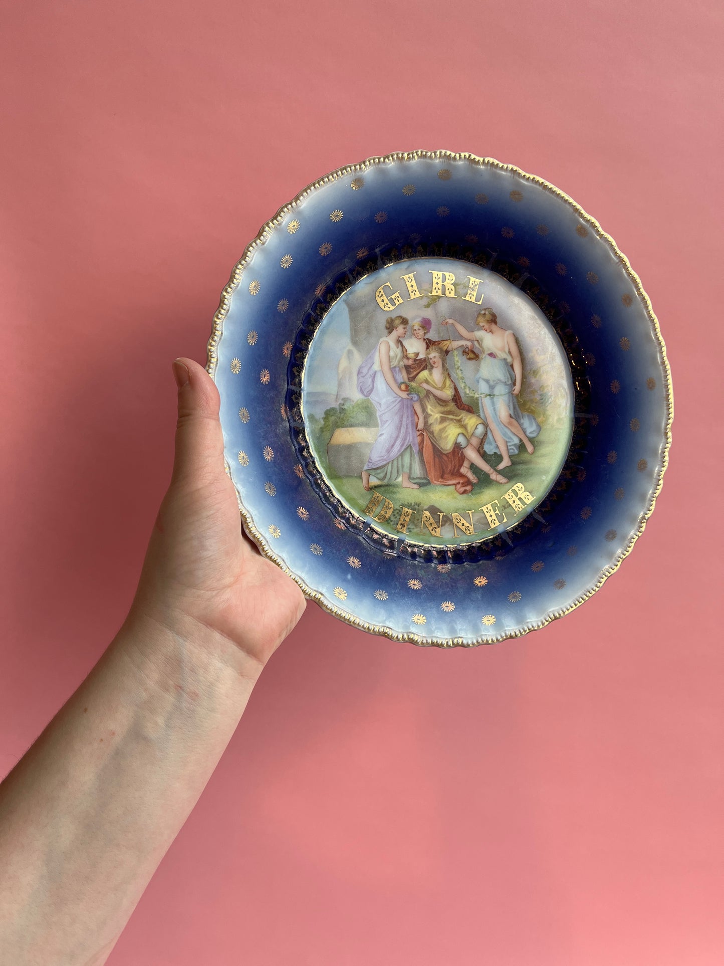 Thrifted Decals: Girl Dinner