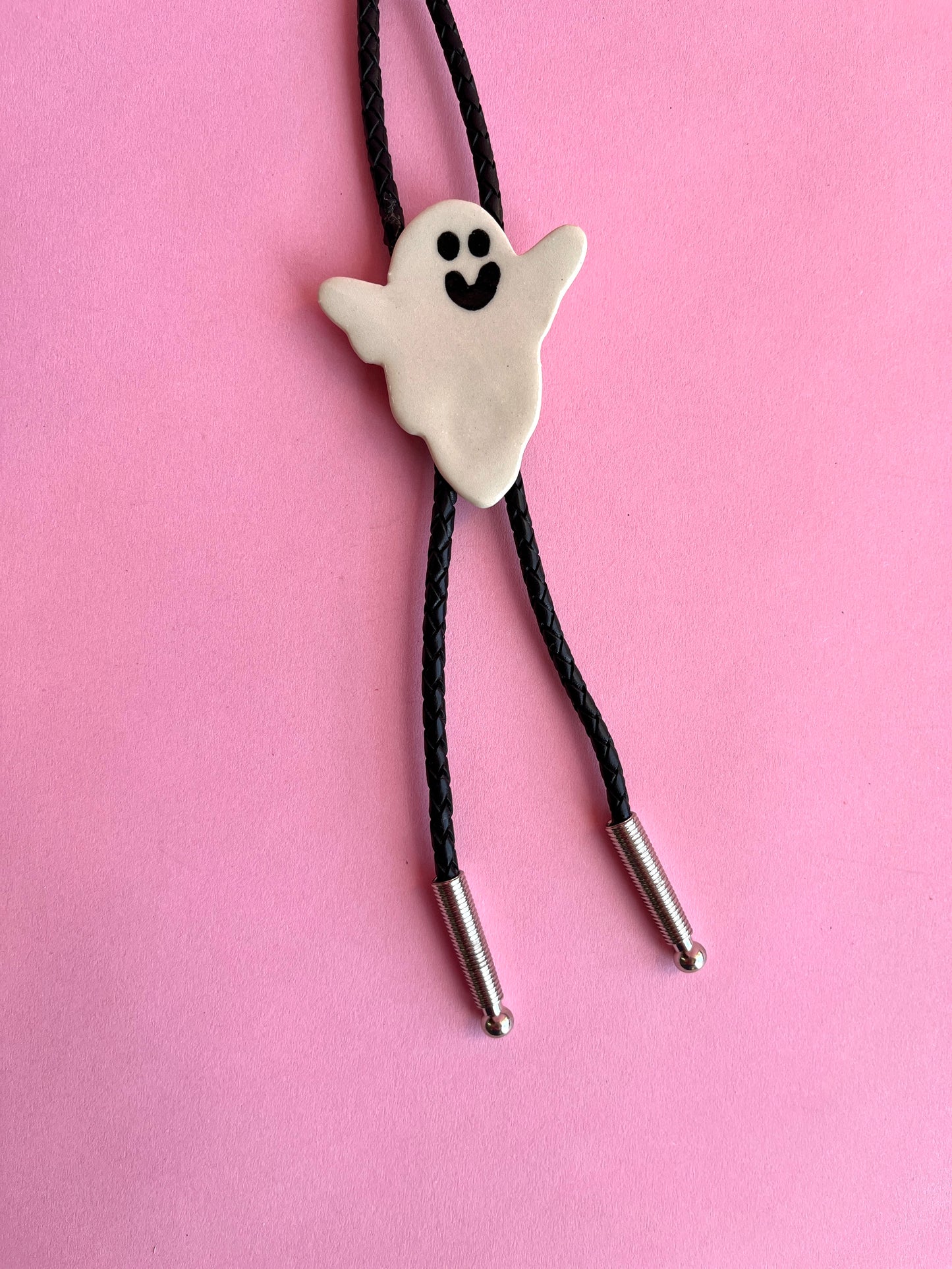 Halloween Update: Ghost Bolo Tie