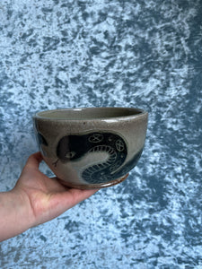 Penland Pots: Skeleton Snake Bowl
