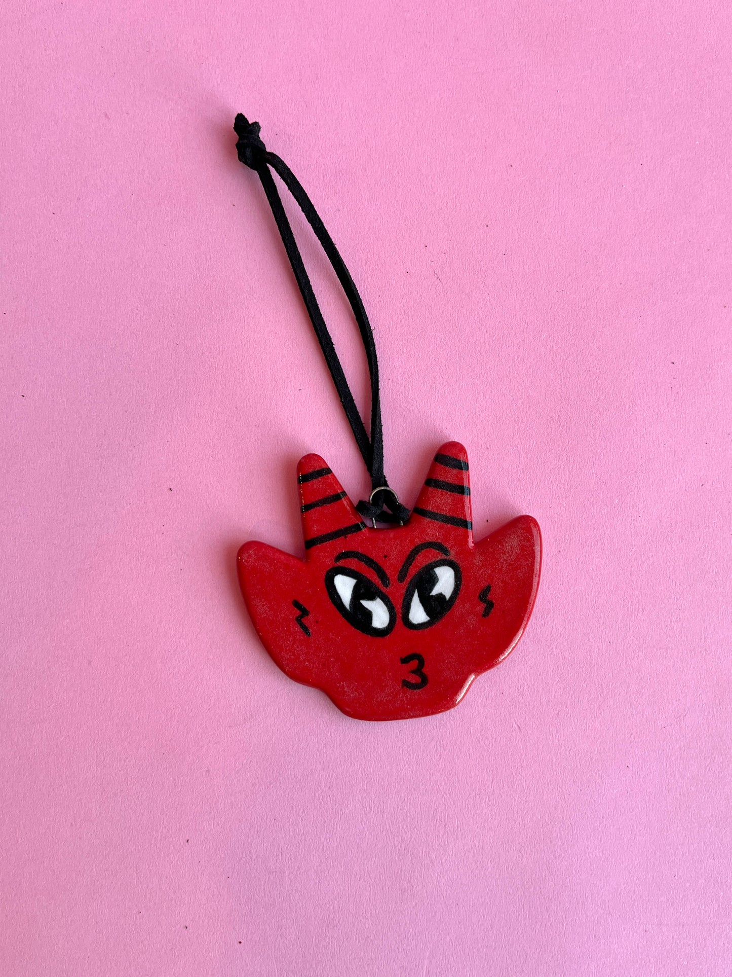 Halloween Update: Baby Devil Wall Hanging (Red Smooch)