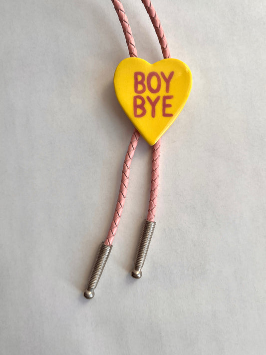 Candy Heart Bolo Tie (Boy Bye)