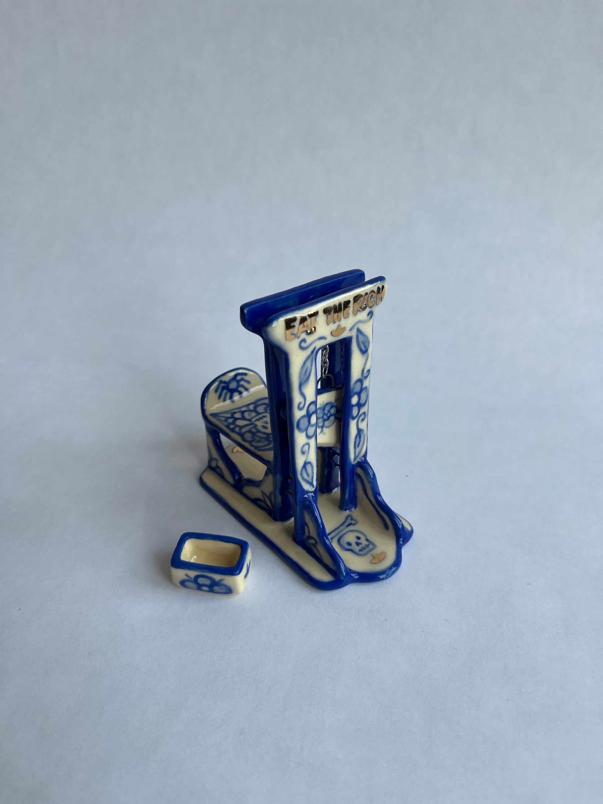 Guillotine #3 (Gold Eat the Rich)