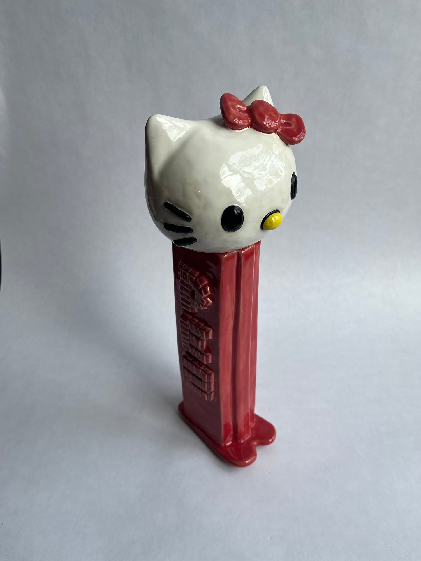 CUSTOM Ceramic PEZ Dispenser Vase