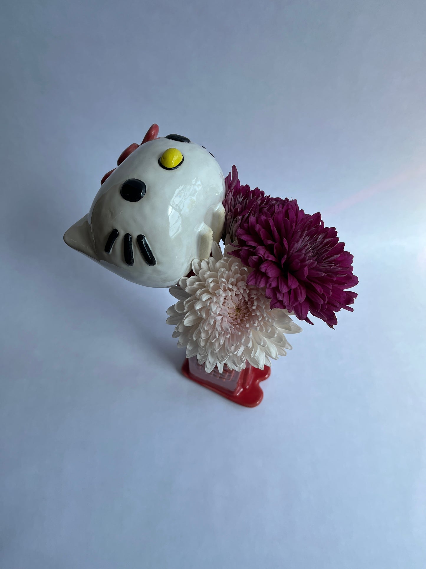 CUSTOM Ceramic PEZ Dispenser Vase
