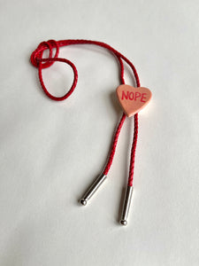 Convo Heart Bolo: Pink Nope