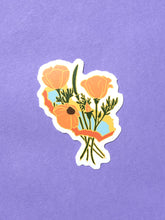 Load image into Gallery viewer, California Poppies Sticker
