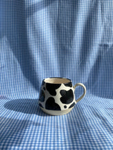 Load image into Gallery viewer, Black and White Cow Mug
