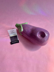 SMOKEABLE SCULPTURE - Eggplant