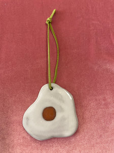 Ornament: Red Clay Egg