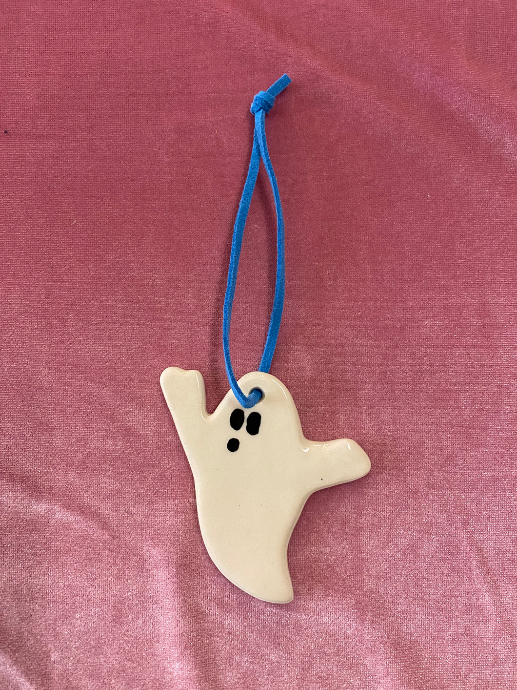 Ornament: White Clay Ghost