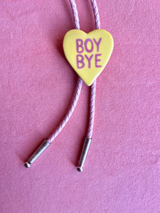 Candy Heart Bolo: Boy Bye Yellow
