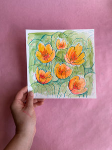 ONE-OFF SALE: Desert watercolor paintings
